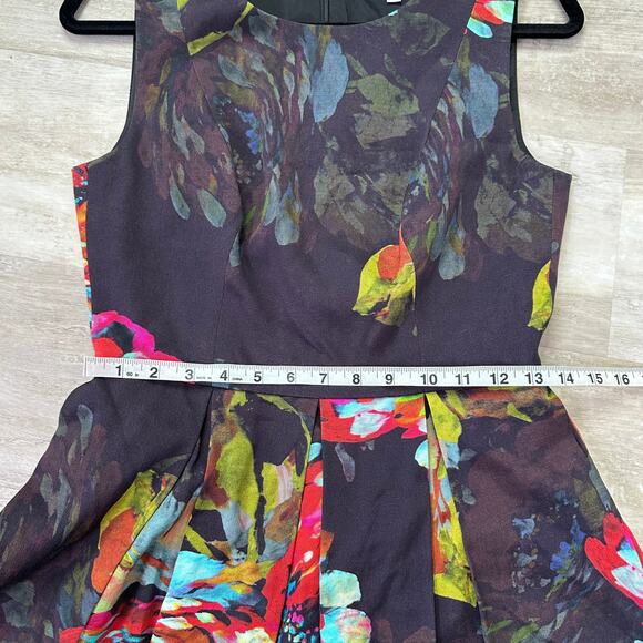 Trina Turk Hanna Fit & Flare Cocktail Dress - Picture 8 of 9